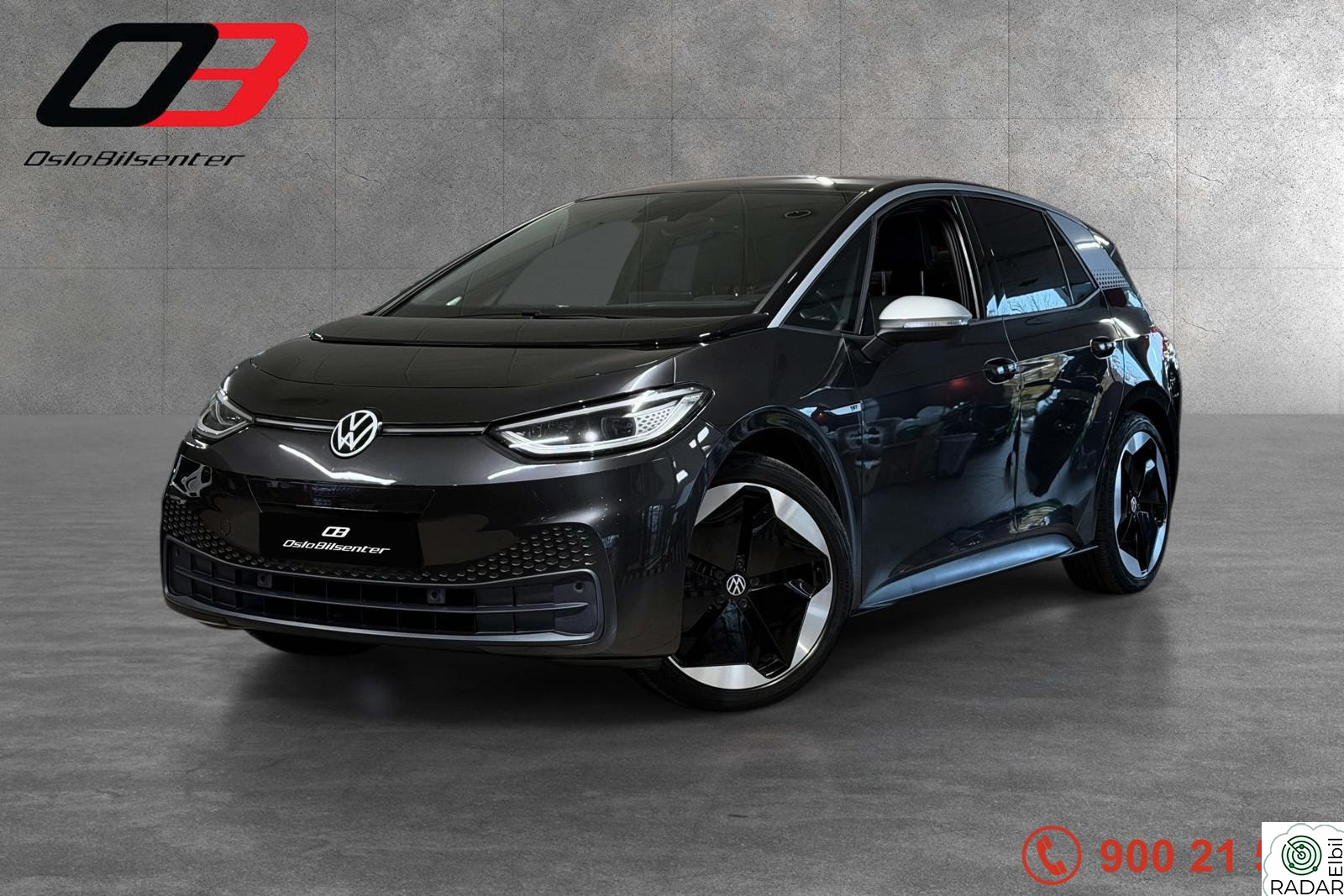 VOLKSWAGEN ID.3 PRO 150 KW PRO 1ST MAX|PANO|MATRIX|HUD|ACC|KAMERA|VARMEPUMPE++