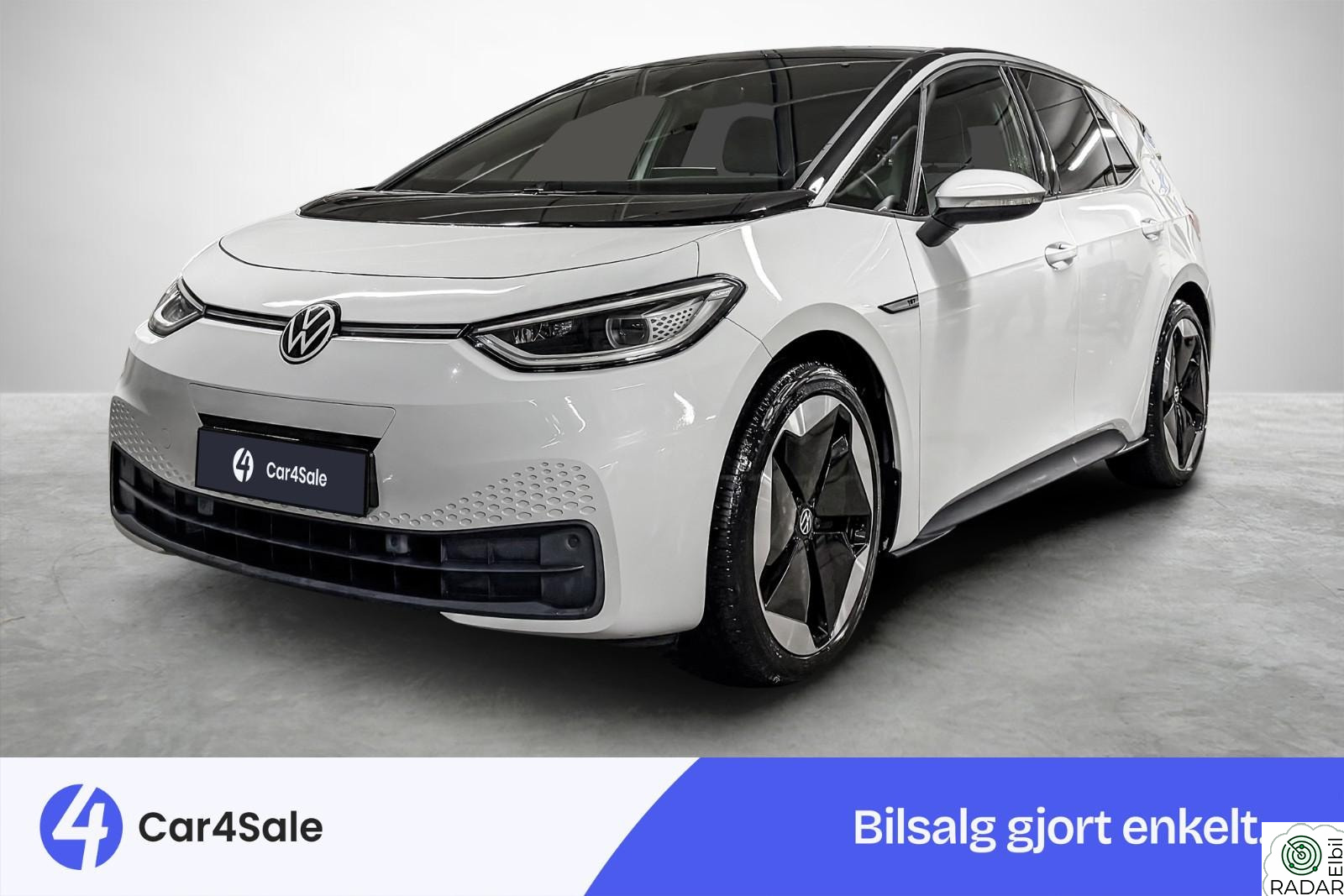 VOLKSWAGEN ID.3 PRO 150 KW 417km 1st Edition / Matrix / Pano / ACC / HUD / Norsk +