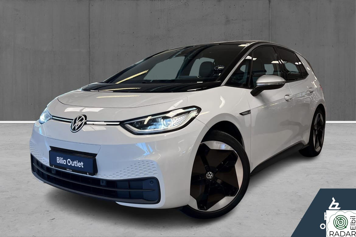 VOLKSWAGEN ID.3 PRO 150 KW Pro 1st Max Glasstak, ErgoActive, Massasje, HUD, 20"