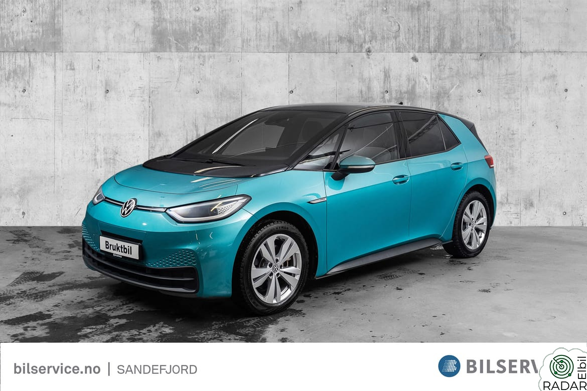 VOLKSWAGEN ID.3 PRO 150 KW Pro Performance Family / Soltak / Massasje / Matrix /