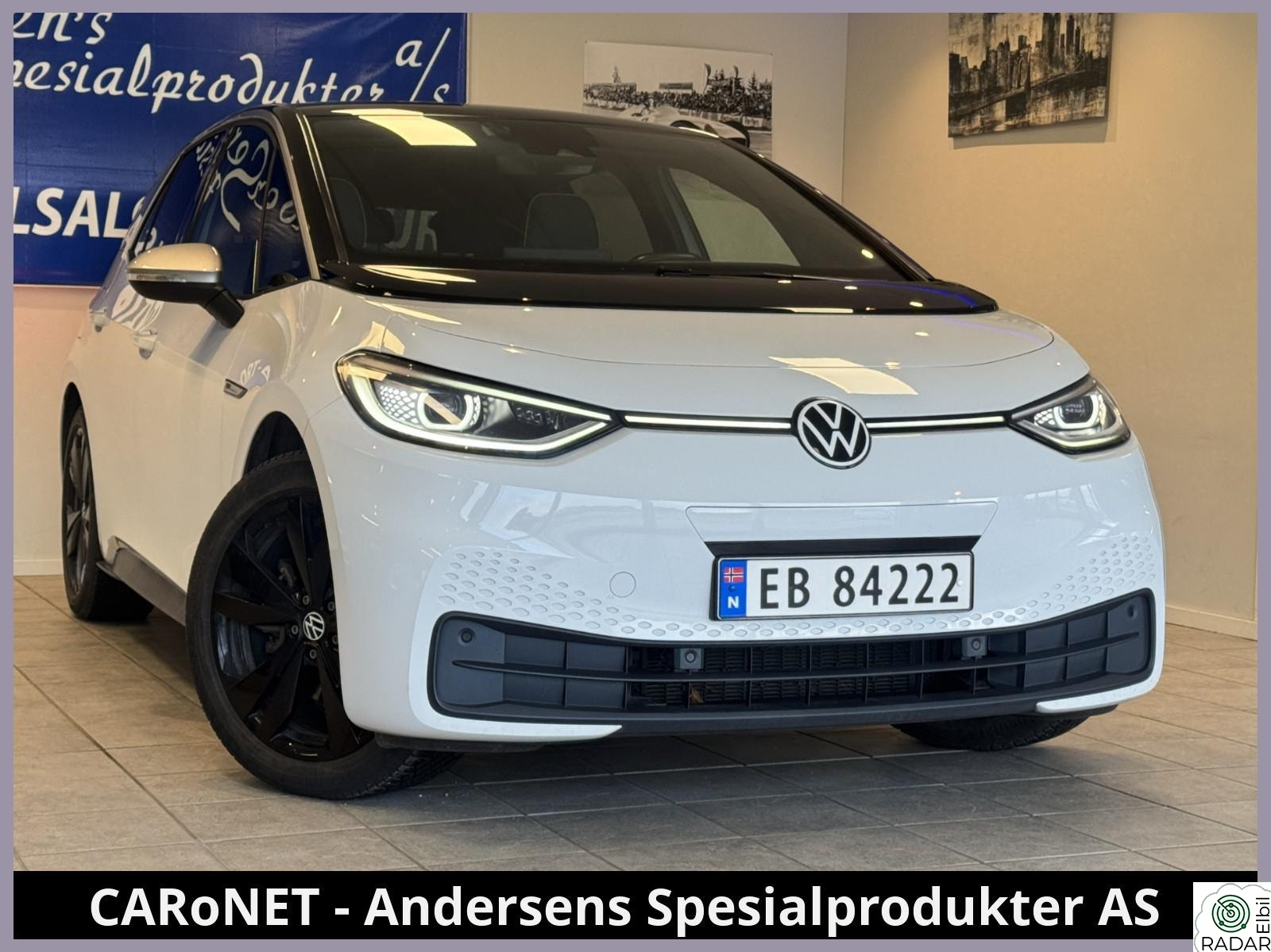 VOLKSWAGEN ID.3 PRO 150 KW 1ST MAX, ACC, massage, panorama, norsk++