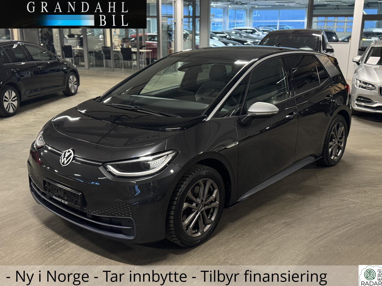 VOLKSWAGEN ID.3 PRO 150 KW WLTP 417 KM - Ryggekamera - Varme i ratt - Ny i Norge