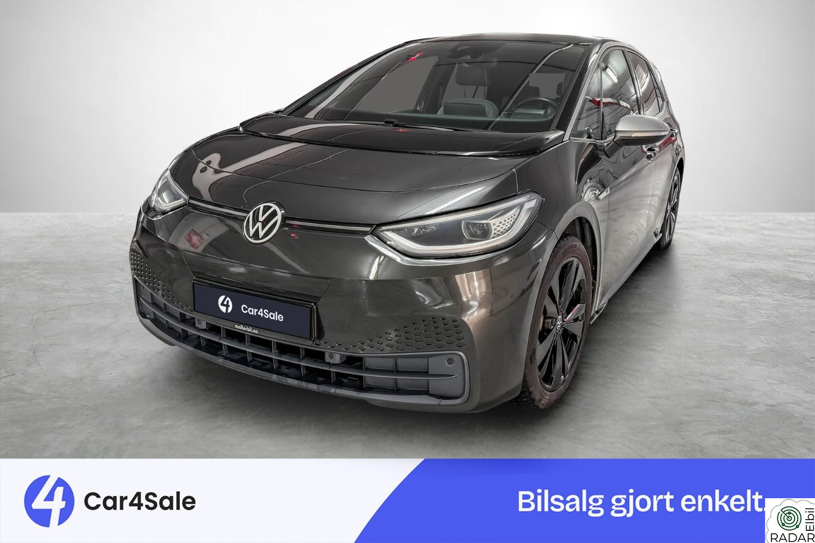 VOLKSWAGEN ID.3 PRO 150 KW PRO 150 KW 422km / LED / P.Varme / Cruise / Norsk ++