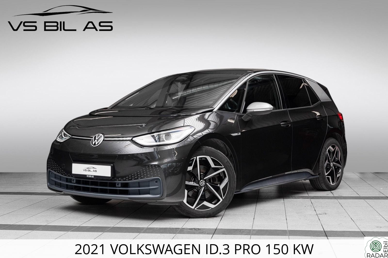 VOLKSWAGEN ID.3 PRO 150 KW 1ST PRO 150 KW/420KM/LED MATRIX/RYGGEKAMERA/INNBYTTE