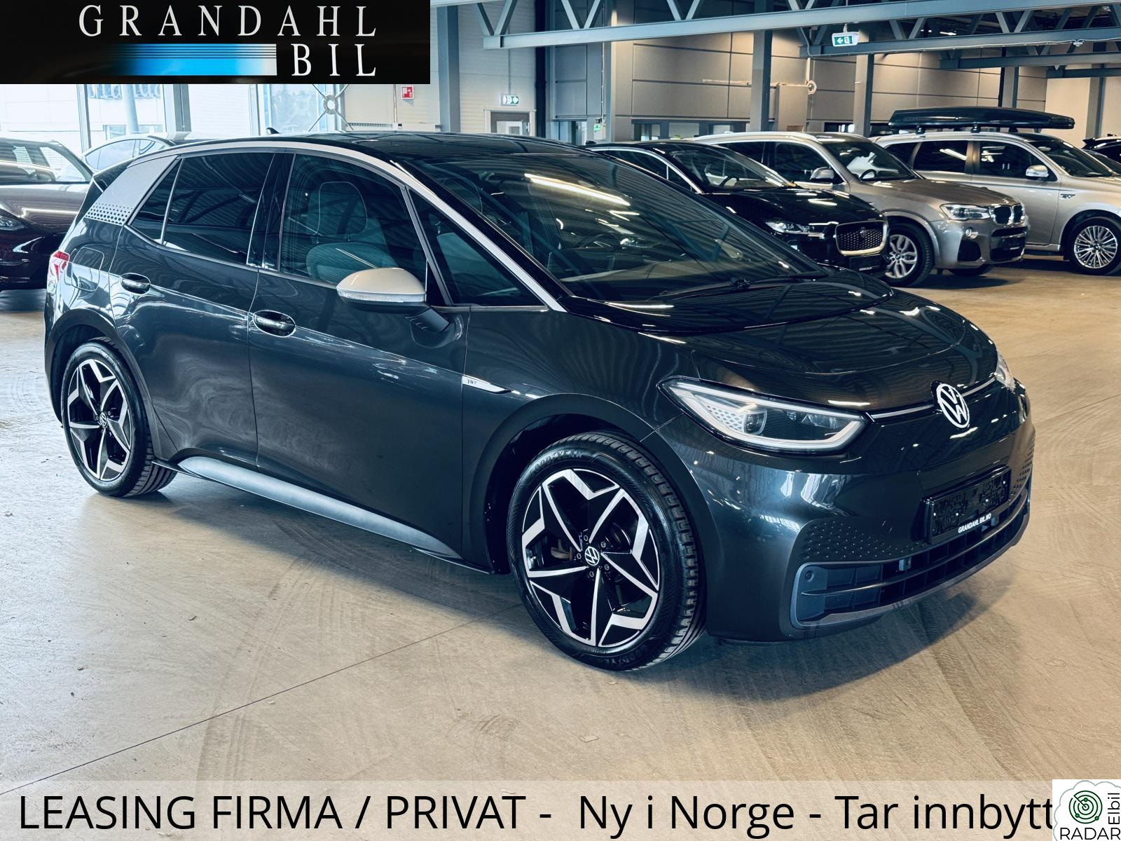 VOLKSWAGEN ID.3 PRO 150 KW WLTP 417 KM - Ryggekamera - Varme i ratt - Ny i Norge