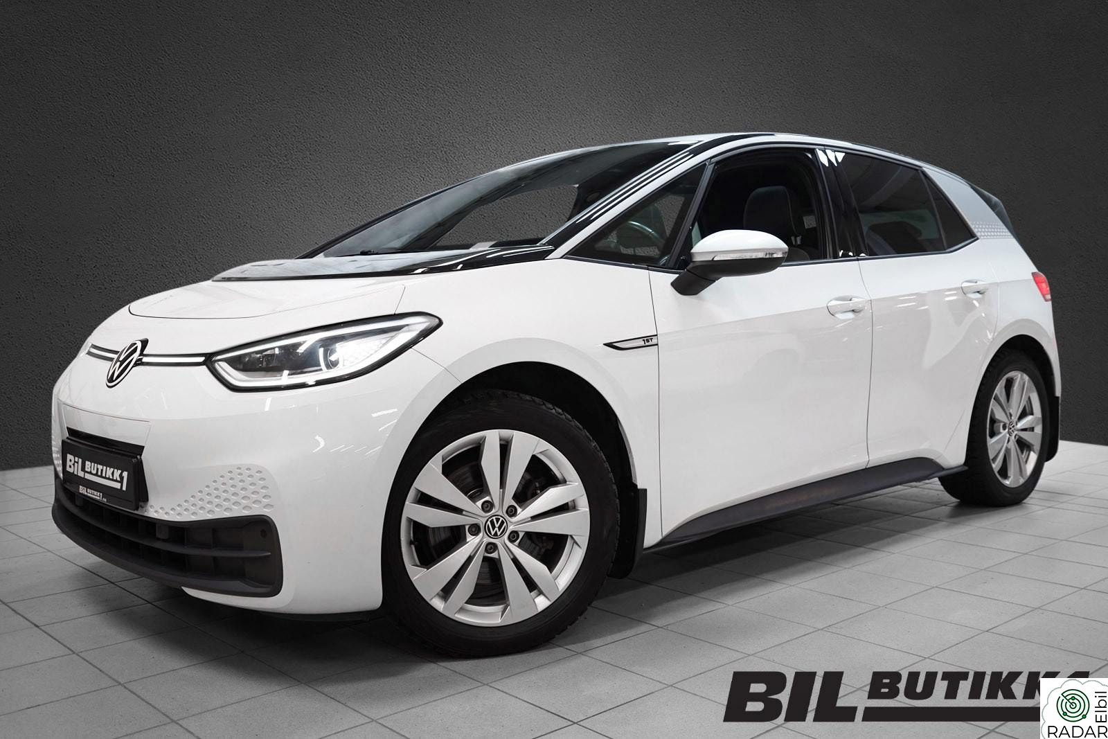 VOLKSWAGEN ID.3 PRO 150 KW 1st MAX 58kWh 408km WLTP |Matrix LED|19"|Varmepumpe|+mm