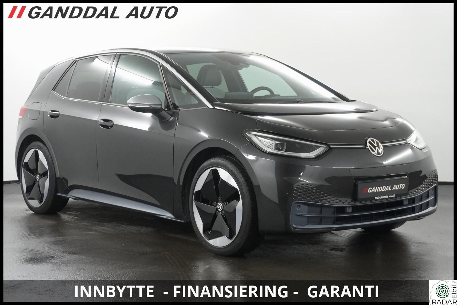 VOLKSWAGEN ID.3 PRO 150 KW MAX 204HK/MATRIX/KAMERA/PANO/EL.SETER/HEAD UP/20"+++