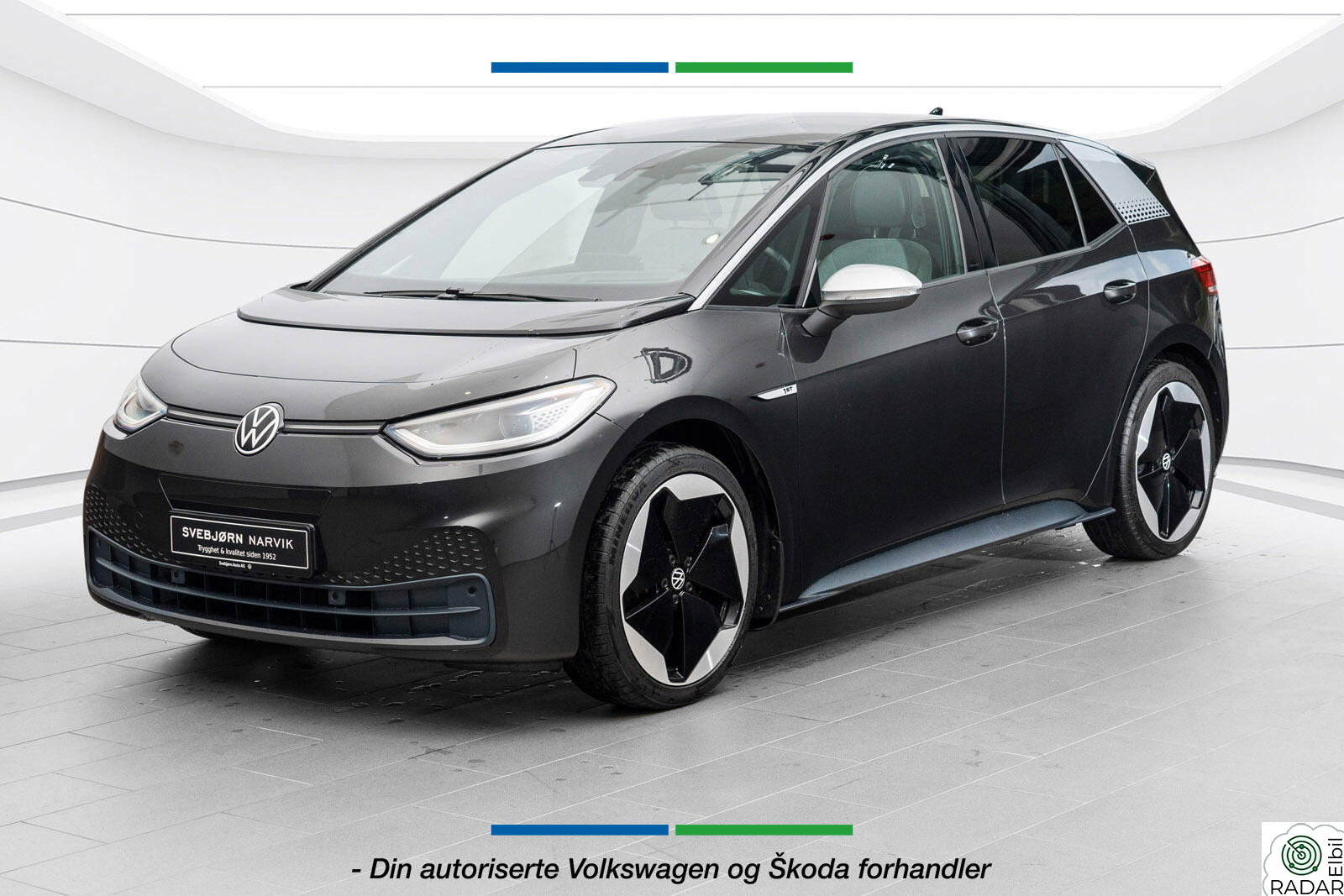VOLKSWAGEN ID.3 PRO 150 KW 1st max LedMatrix/Panorama/Ryggekamera/El.seter
