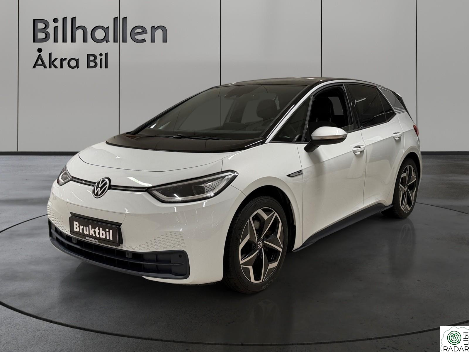 VOLKSWAGEN ID.3 PRO 150 KW 204hk 1st Pro m/ACC/Kamera++