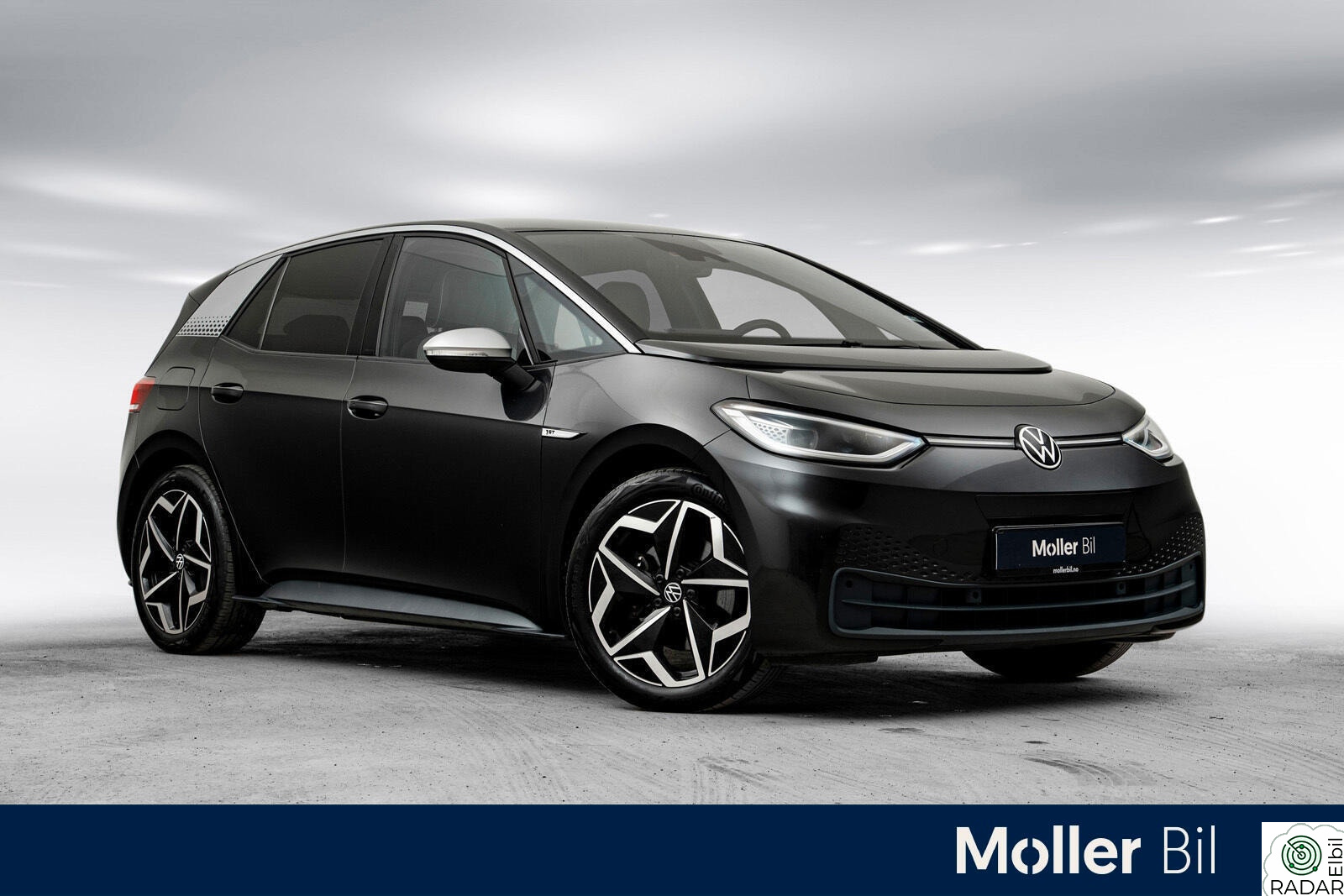 VOLKSWAGEN ID.3 PRO 150 KW 1st Plus Matrix-19"-Ryggekamera-Keyless-Navigasjon-mm