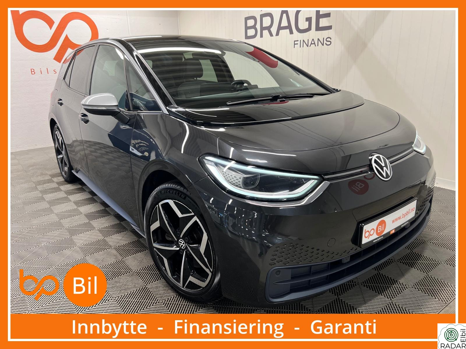 VOLKSWAGEN ID.3 PRO 150 KW 204HK* PRO* 417KM* 19" ALU* PDC* KAMERA*
