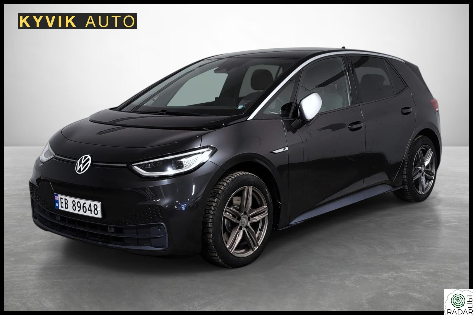 VOLKSWAGEN ID.3 PRO 150 KW PRO 150KW| 204 hk| Automat | 2WD | Elektrisk / EU.12.26