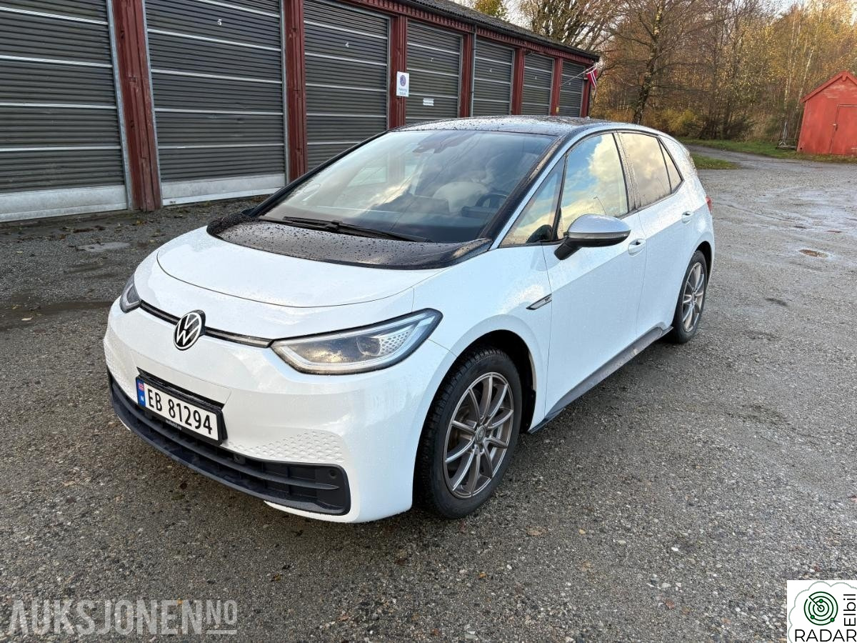 VOLKSWAGEN ID.3 PRO 150 KW 58kWh 204hk