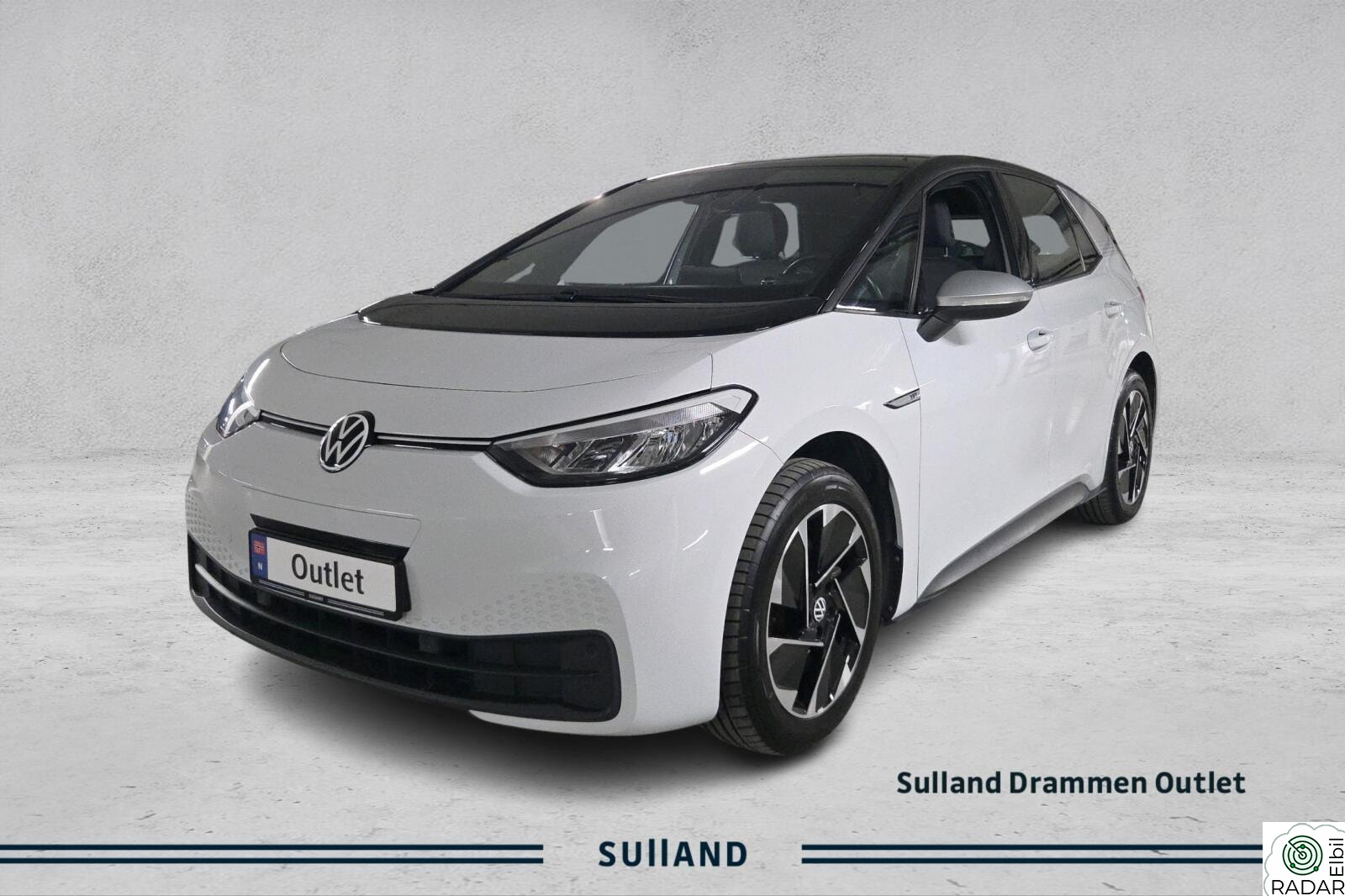 VOLKSWAGEN ID.3 PRO 150 KW Navigasjon,Parkvarmer,Ratt-varme,Led-lys,Car-play+++