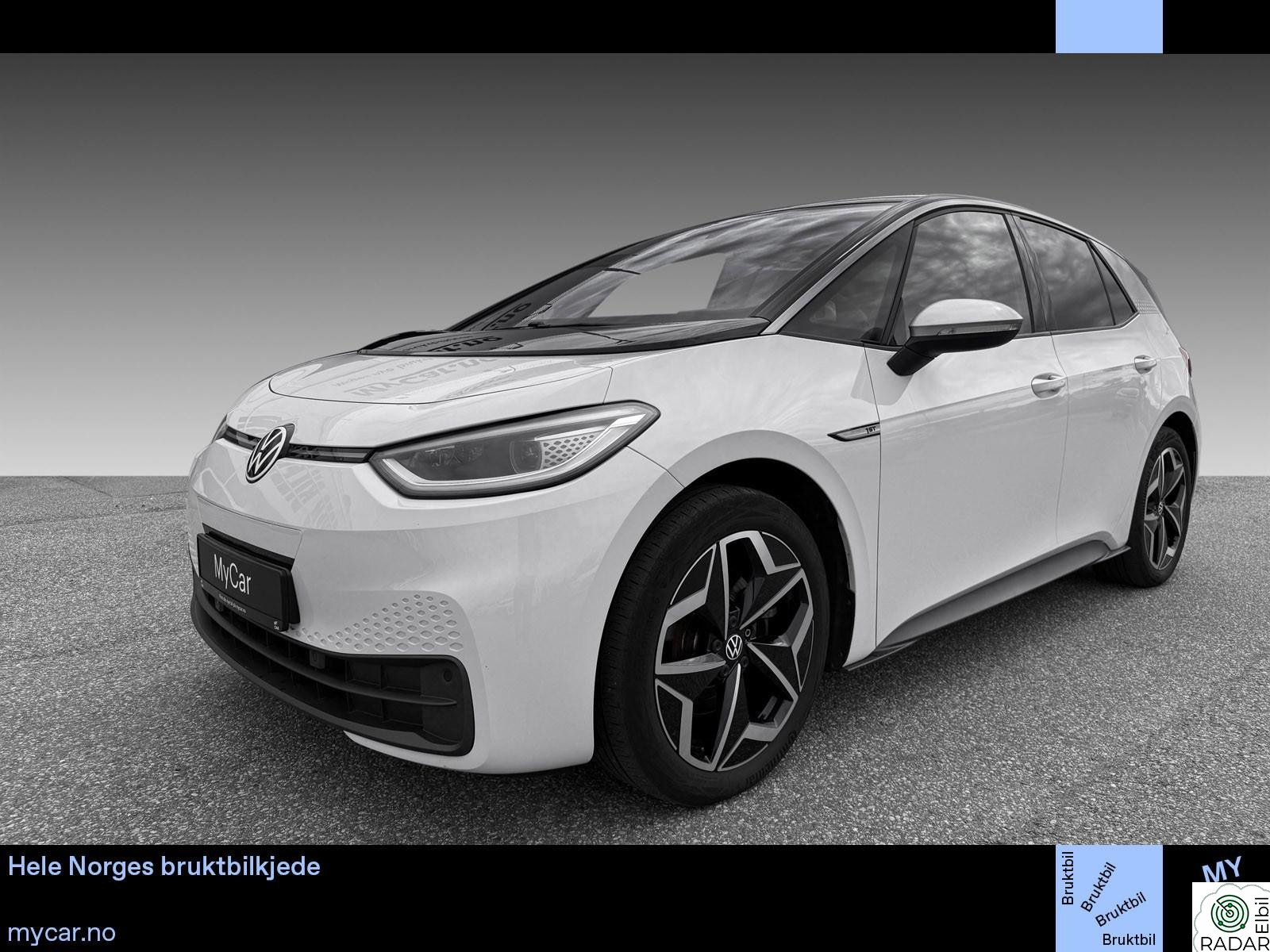 VOLKSWAGEN ID.3 PRO 150 KW PRO 420km WLTP/ACC/Navi/Klima/Ryggekamera/Carplay++