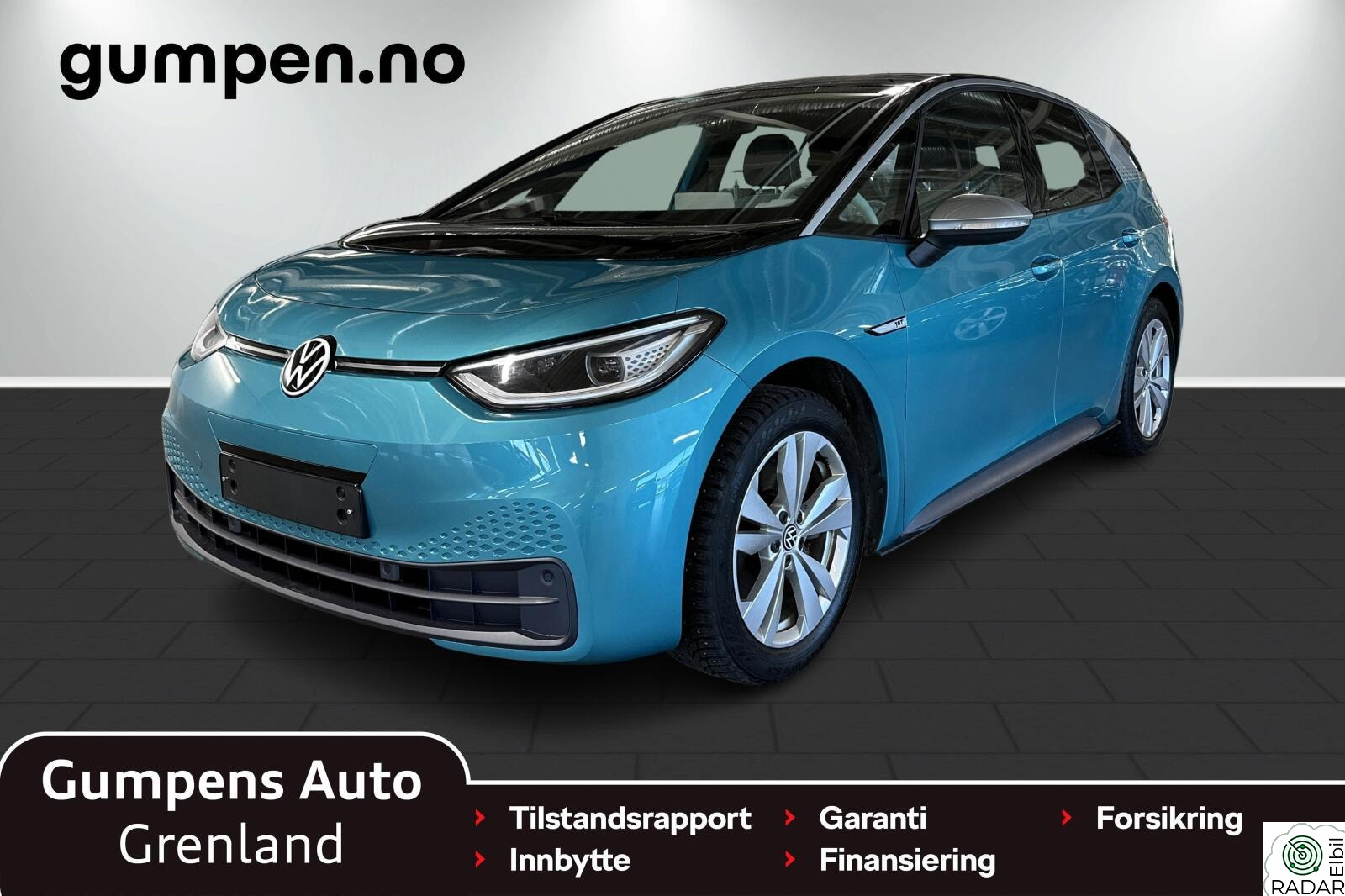 VOLKSWAGEN ID.3 PRO 150 KW 1st plus Kamera/MATRIX/KAVI/Keyless/Fjernlysass/++
