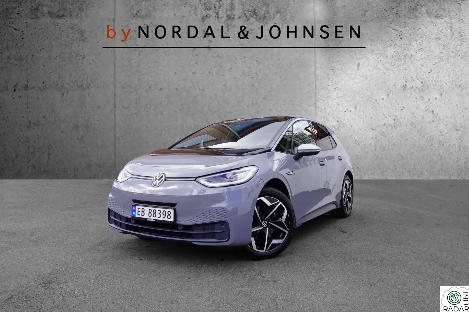 VOLKSWAGEN ID.3 PRO 150 KW PRO 150 KW 1ST ADAPTIVECRUISE R.KAM AMBIENTE NAVI DAB+