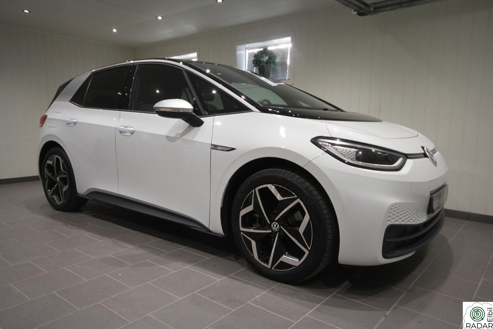 VOLKSWAGEN ID.3 PRO 150 KW 1ST PLUS NORSK VARMEPUMPE MATRIX ACC KAMERA 19"+18" ++