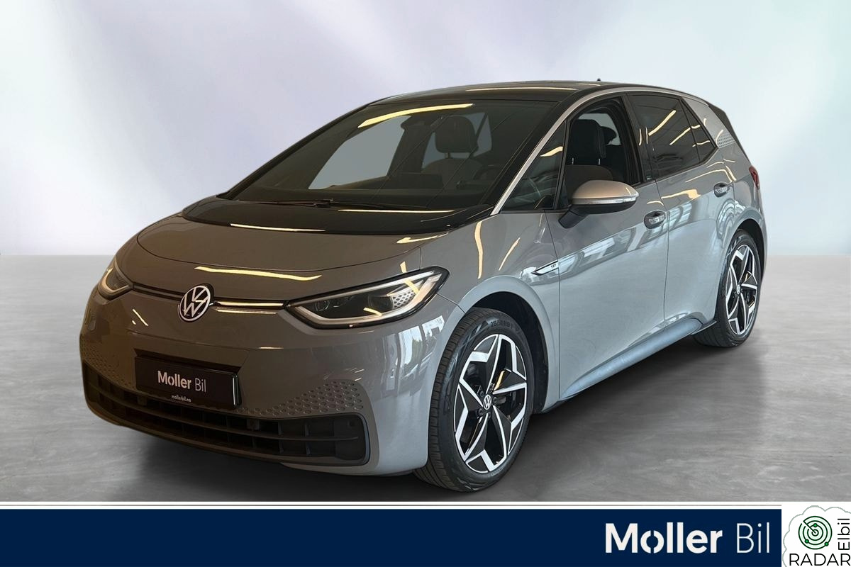 VOLKSWAGEN ID.3 PRO 150 KW 1st plus 204hk / WLTP (417km) RYGGEKAMERA/P-SENSOR