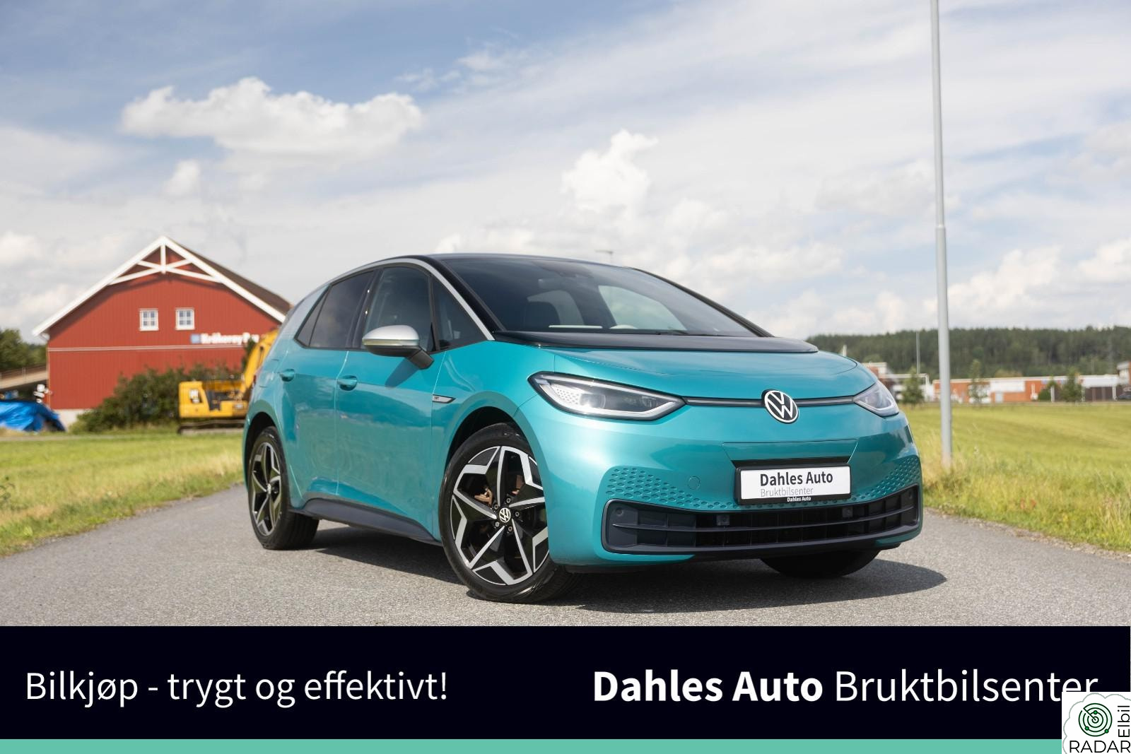VOLKSWAGEN ID.3 PRO 150 KW 1st plus 417km/204hk/ACC/Kamera/Matrix/Navi/Dab+