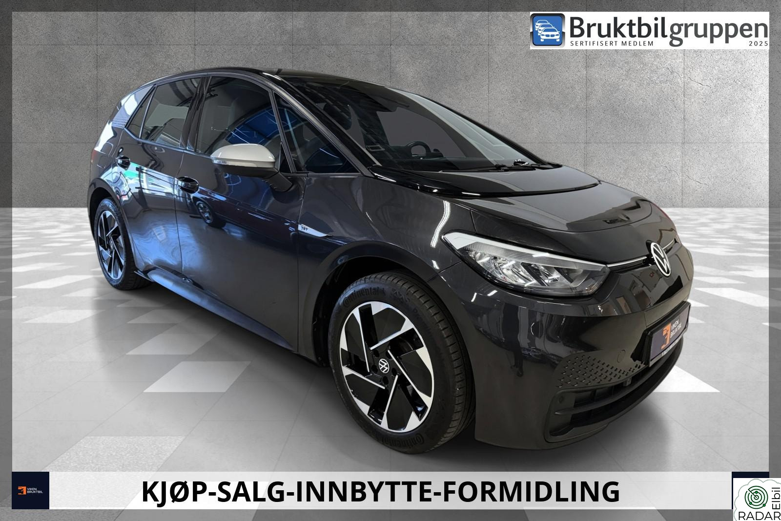 VOLKSWAGEN ID.3 PRO 150 KW PRO/422KM/ACC/VARMEPUMPE/NAVI/PDC/KEYLESS