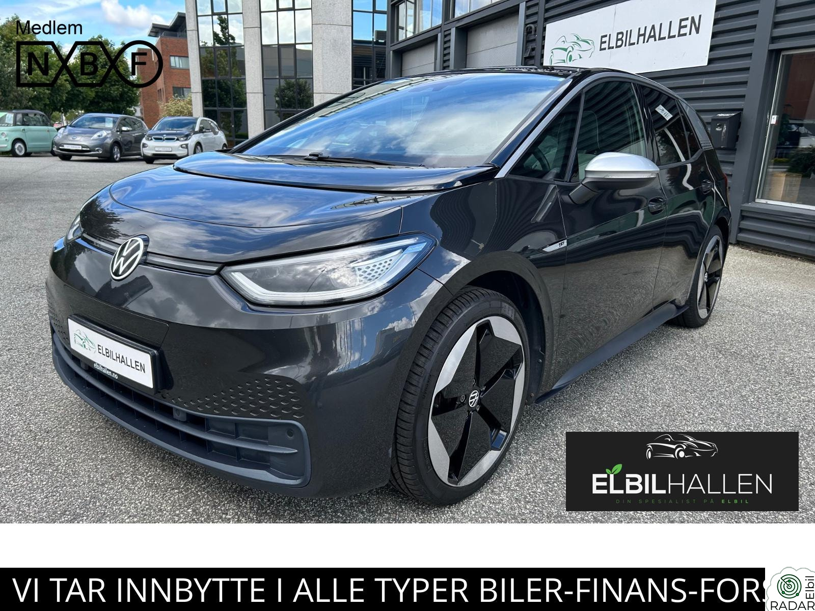 VOLKSWAGEN ID.3 PRO 150 KW 1ST PRO PERFORMANCE/NORSK/ACC/PANO/HEAD-UP/RYGGEKAMERA+