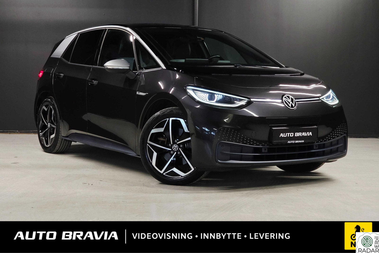 VOLKSWAGEN ID.3 PRO 150 KW PRO 58kWh/417KM/KAMERA/MATRIX/R.VARMER/NAF TEST/+++