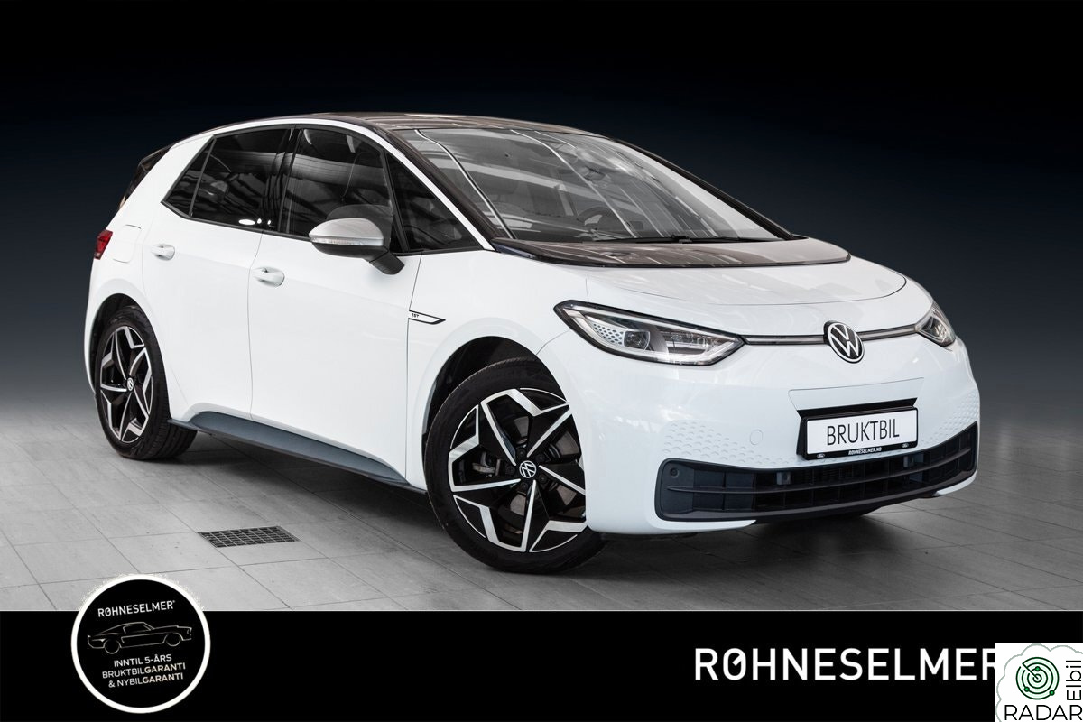 VOLKSWAGEN ID.3 PRO 150 KW Pro Performance 58 kWh 204hk LAV KM / Kamera / Finans