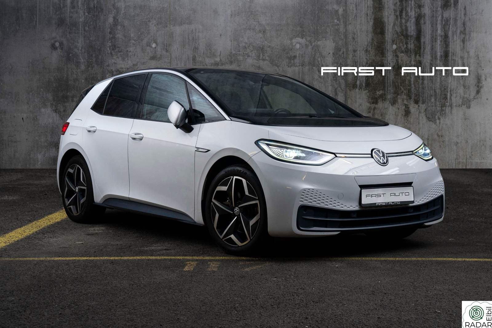 VOLKSWAGEN ID.3 PRO 150 KW 417 KM KAMERA ACC DAB BLUETOOTH KR 2.500,-/MND