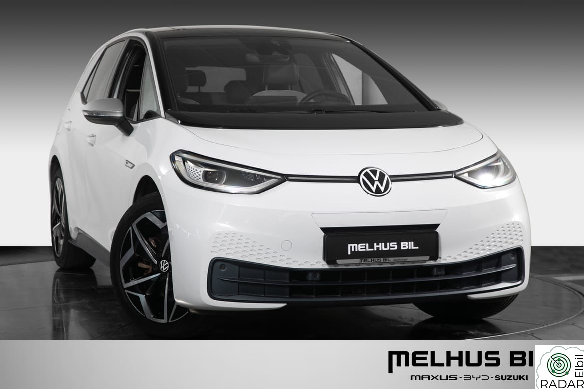 VOLKSWAGEN ID.3 PRO 150 KW Pro Performance 1st Edition - kr 2 190,- pr. mnd.