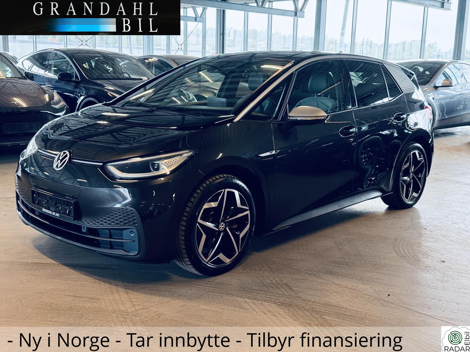 VOLKSWAGEN ID.3 PRO 150 KW WLTP 417 KM - Ryggekamera - Varme i ratt - Ny i Norge