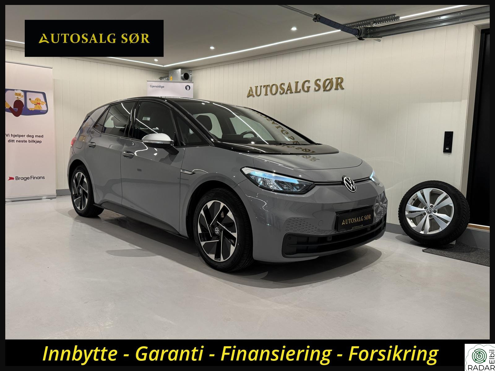 VOLKSWAGEN ID.3 PRO 150 KW 1ST Pro Performance/422KM/LED/ACC/Ambiente/En eiers bil