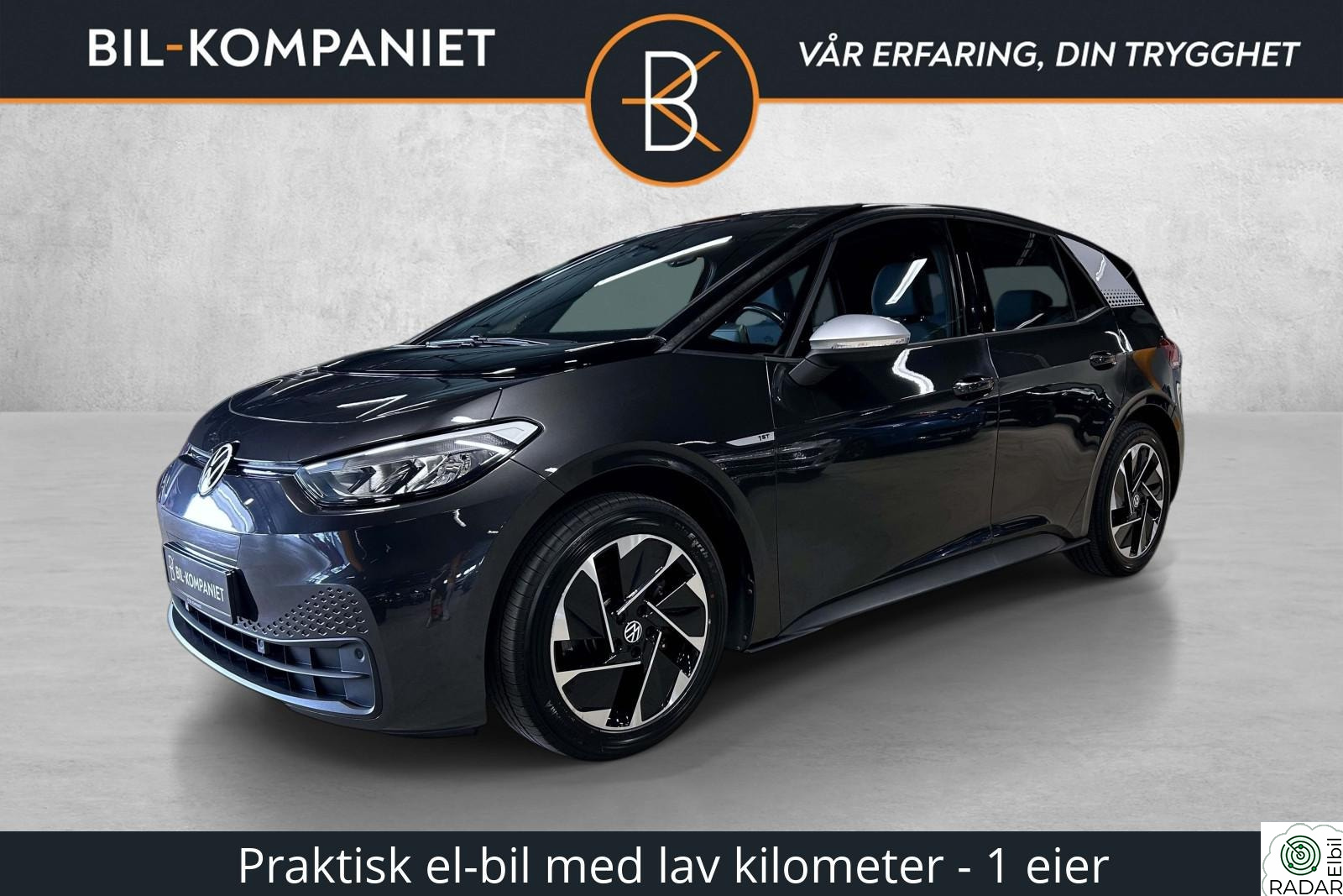 VOLKSWAGEN ID.3 PRO 150 KW PRO 1st 204hk | 422 WLTP | Apple Carplay | Nybilgaranti