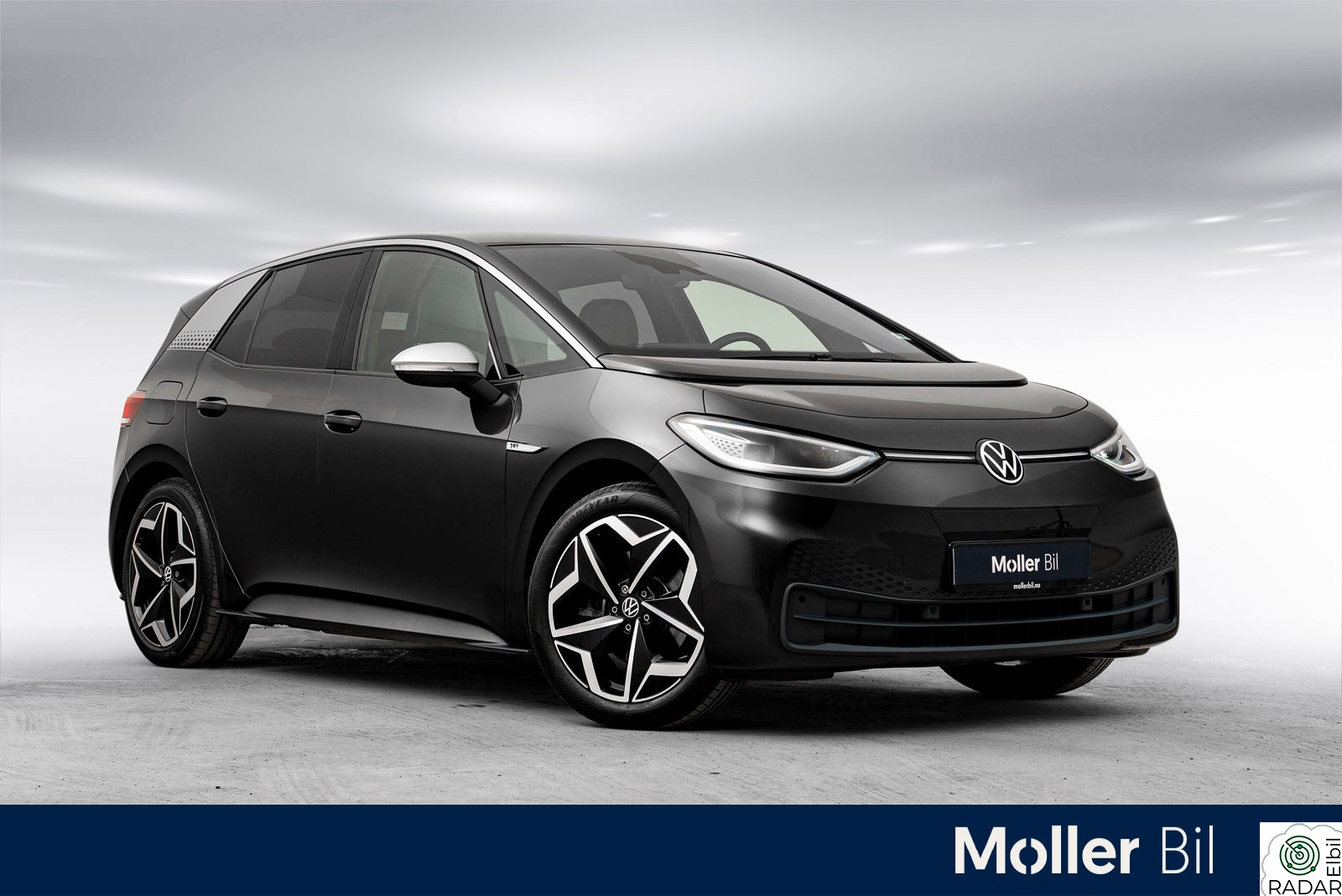 VOLKSWAGEN ID.3 PRO 150 KW 1st Plus Matrix-19"-Ryggekamera-Keyless-Navigasjon-mm
