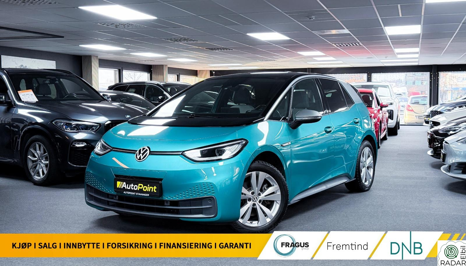 VOLKSWAGEN ID.3 PRO 150 KW 1ST/PRO/150KW/417KM-WLTP/LED/ACC/CARPLAY/R.KAM/EU.10.26