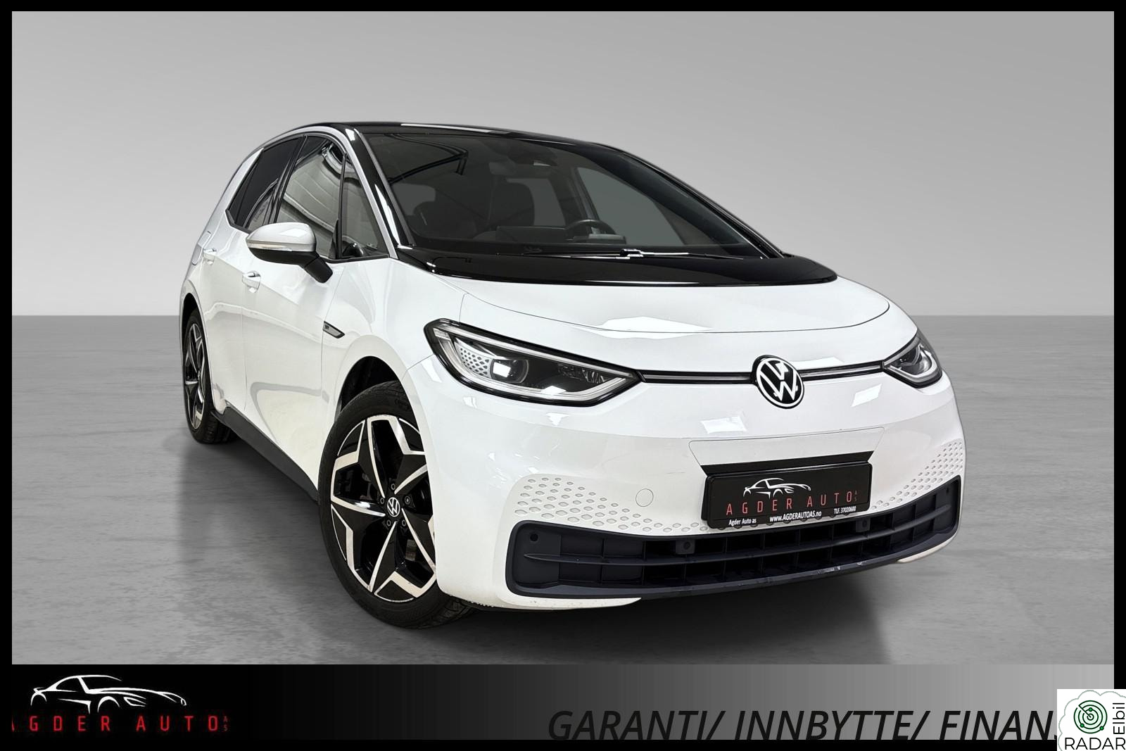 VOLKSWAGEN ID.3 PRO 150 KW 1ST Plus 150kW MATRIX/Navi/ACC/Kam/DAB/Keyless/19"+18"