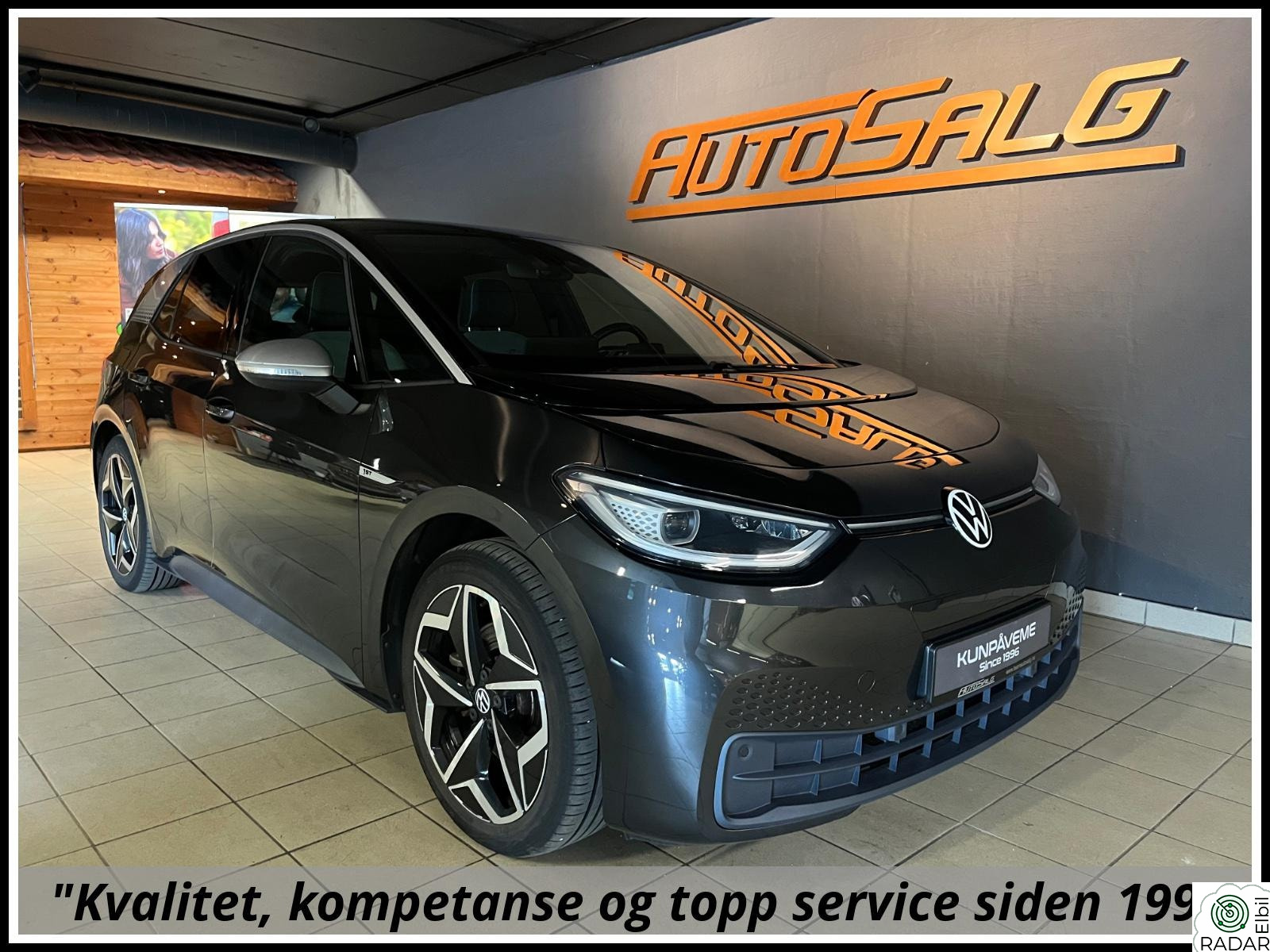VOLKSWAGEN ID.3 PRO 150 KW PRO 1st 150KW 204hk ACC/Kamera/IQlight/Hengerfest/Skinn