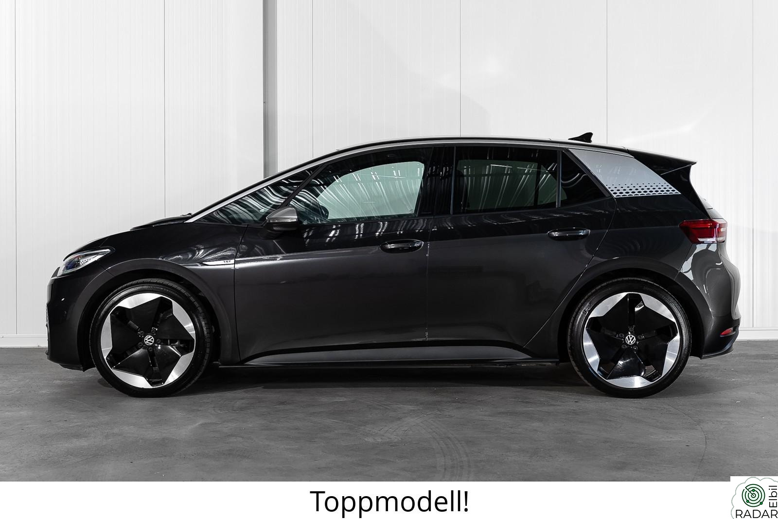 VOLKSWAGEN ID.3 PRO 150 KW PRO 1st MAX Glasstak/Head UP/El sete/Keyless/Matrix Led