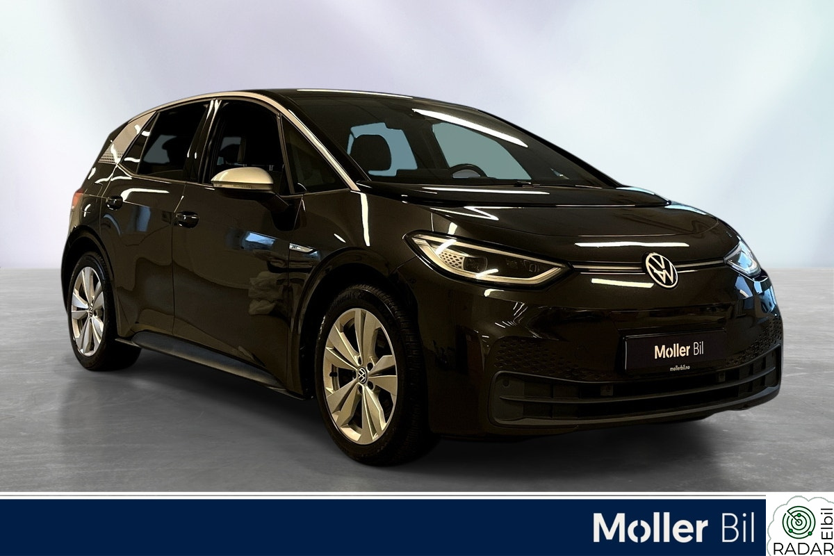 VOLKSWAGEN ID.3 PRO 150 KW 1st Plus 204hk/417km (WTLP)/ Ryggekamera /ACC/P.sensor