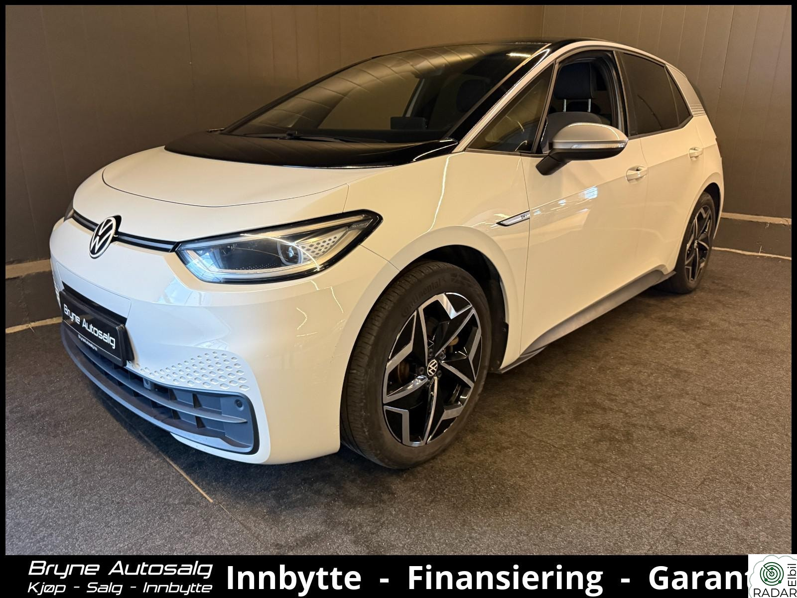 VOLKSWAGEN ID.3 PRO 150 KW PRO 417KM WLTP NAVI/KAMERA/ACC/CARPLAY/SENSORER+++