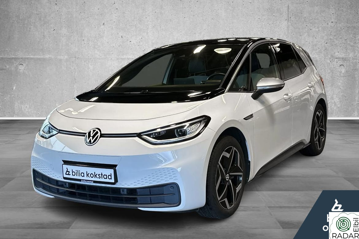 VOLKSWAGEN ID.3 PRO 150 KW Pro Performance 1ST/ACC/Kamera/LED-Matrix/S&V-Hjul