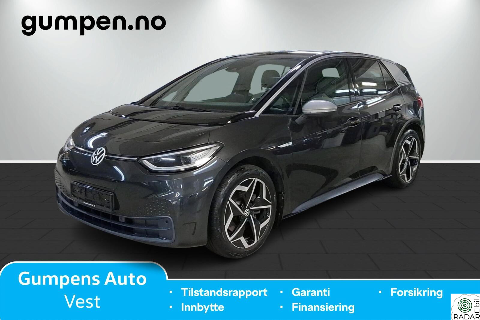VOLKSWAGEN ID.3 PRO 150 KW 1st plus ACC,RYGGEKAMERA,LED-MATRIX++