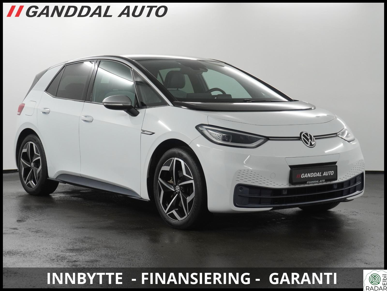 VOLKSWAGEN ID.3 PRO 150 KW 1.ST PLUS 204HK 417WLTP /MATRIX-LED/KEYLESS/KAMERA/19"+