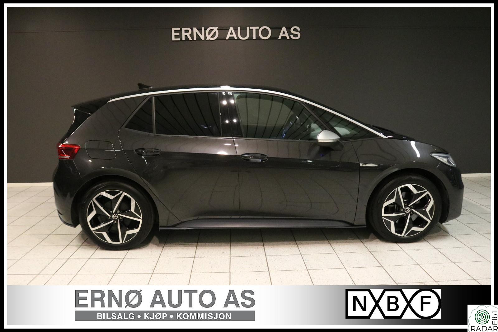 VOLKSWAGEN ID.3 PRO 150 KW PRO 150 KW / NORSK BIL / FIN KM / DAB / NAVI / RYGGE K