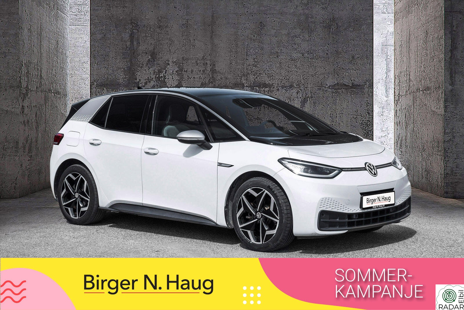 VOLKSWAGEN ID.3 PRO 150 KW 1st Plus SOMMERKAMPANJE: 1 ÅR EKSTRA GARANTI !!