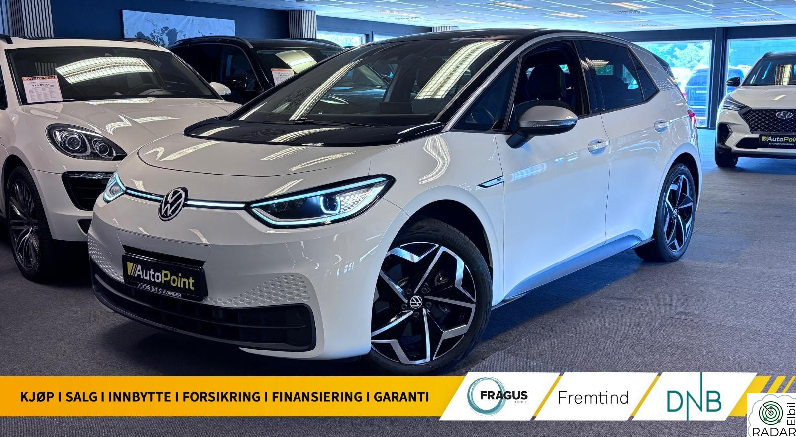 VOLKSWAGEN ID.3 PRO 150 KW ID.3/PRO/1ST/150KW/417KM/CARPLAY/R.KAM/LED/+++