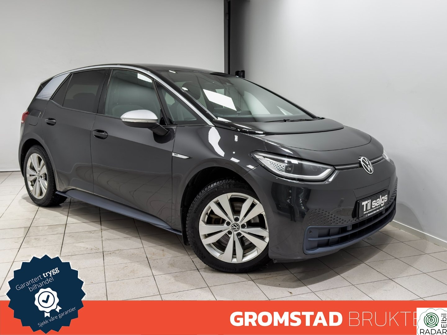 VOLKSWAGEN ID.3 PRO 150 KW 1st plus LED-Matrix/Ryggekamera/Navi/Adaptiv cruise/++