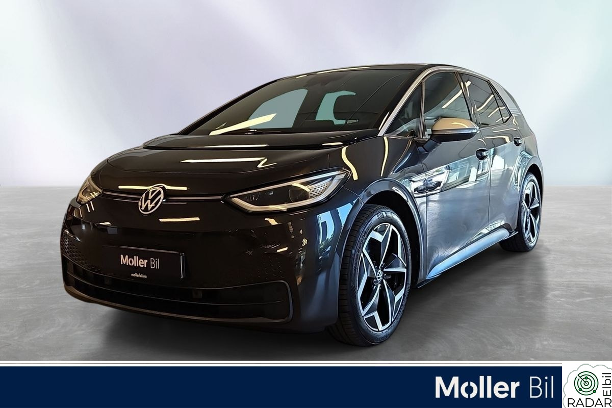 VOLKSWAGEN ID.3 PRO 150 KW 1st Plus 204hk/417km (WTLP)/ Ryggekamera /ACC/P.sensor