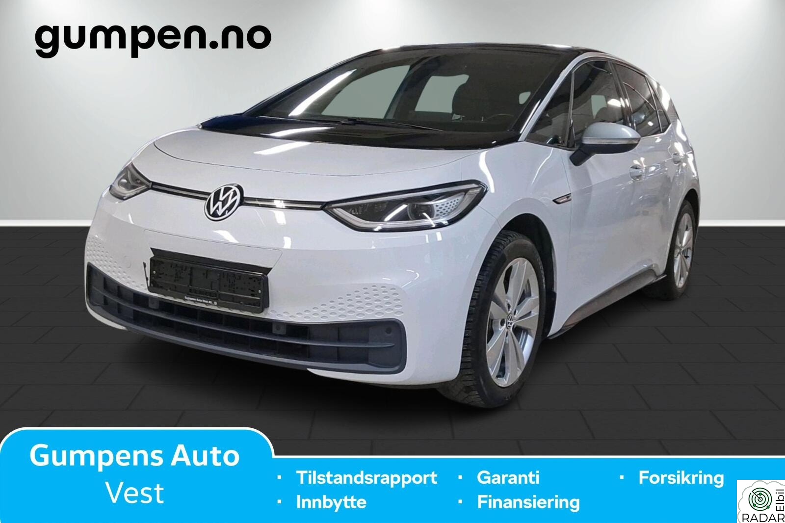 VOLKSWAGEN ID.3 PRO 150 KW 1st Plus, Led Matrix, Ryggekamera ++