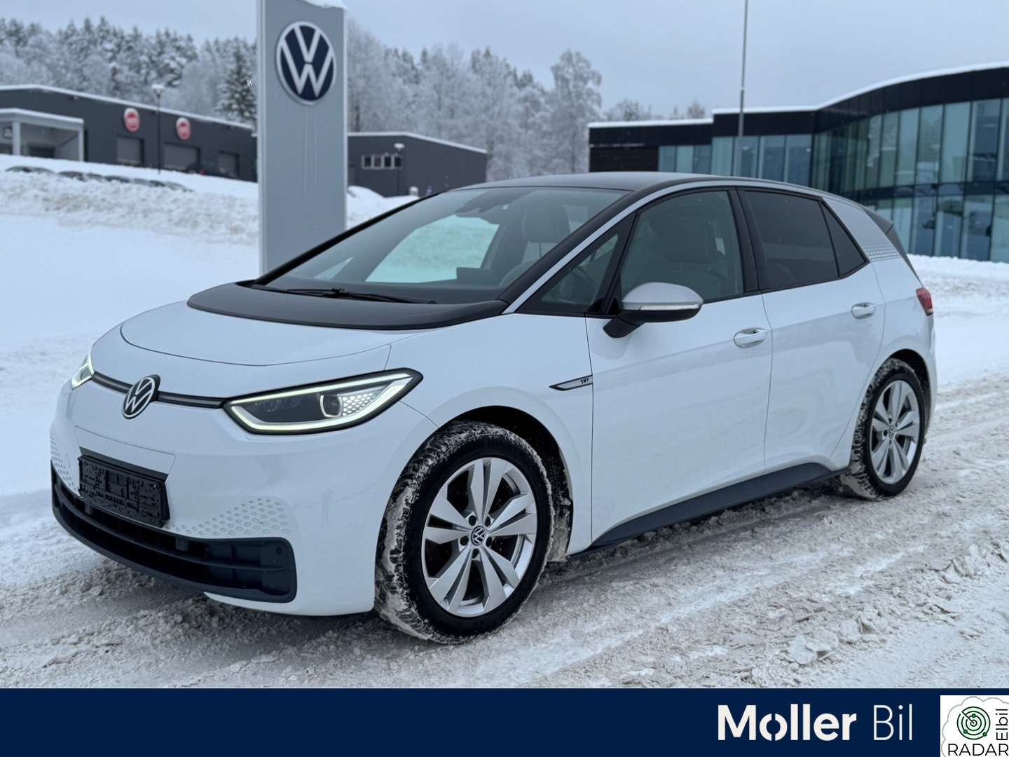 VOLKSWAGEN ID.3 PRO 150 KW 1st/ Plus/ 58kwh/ 204hk/ Led-Matrix/ Ryggekamera